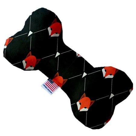 MIRAGE PET PRODUCTS Fox Plaid 10 in. Bone Dog Toy 1236-TYBN10